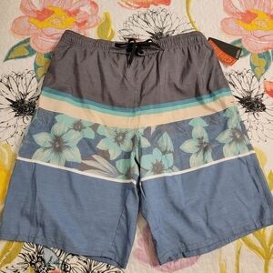 NWT Burnside Men's Swim Trunks